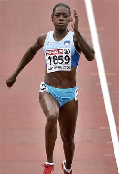 Merlene Ottey.