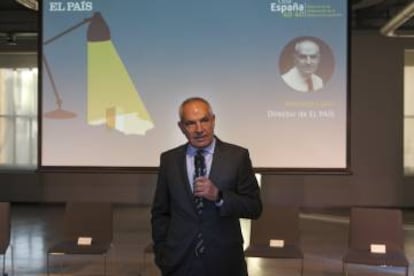 EL PAÍS editor-in-chief Antonio Caño at the event.