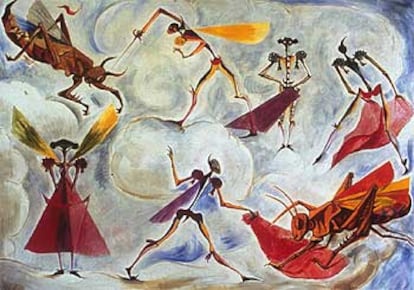 &#39;Les insects matadors&#39; (1936), de André Masson.