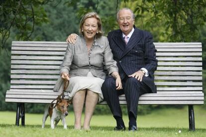 Paola y Alberto de Bélgica.
