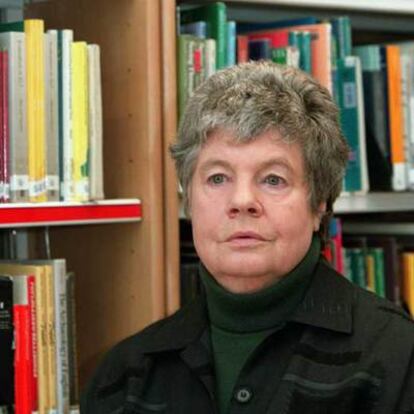 La autora inglesa A. S. Byatt.