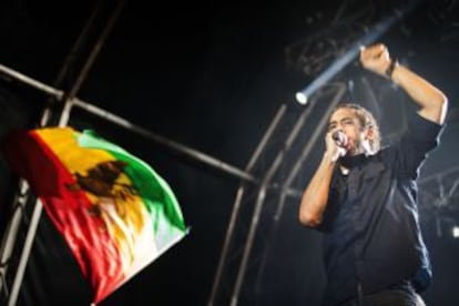 Damien Marley va fer del seu reggae al Cruïlla una de les ensenyes de la nit.