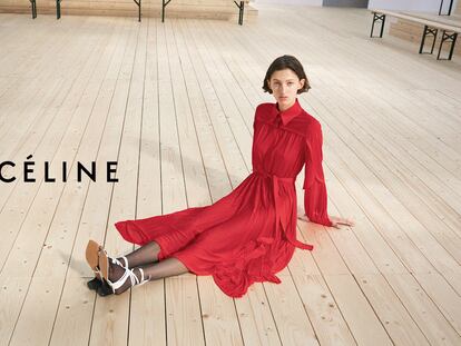 Imagen de la campaña primavera-verano 2017 de Céline.