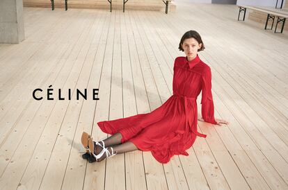 Imagen de la campaña primavera-verano 2017 de Céline.