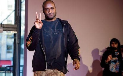 El diseñador Virgil Abloh.