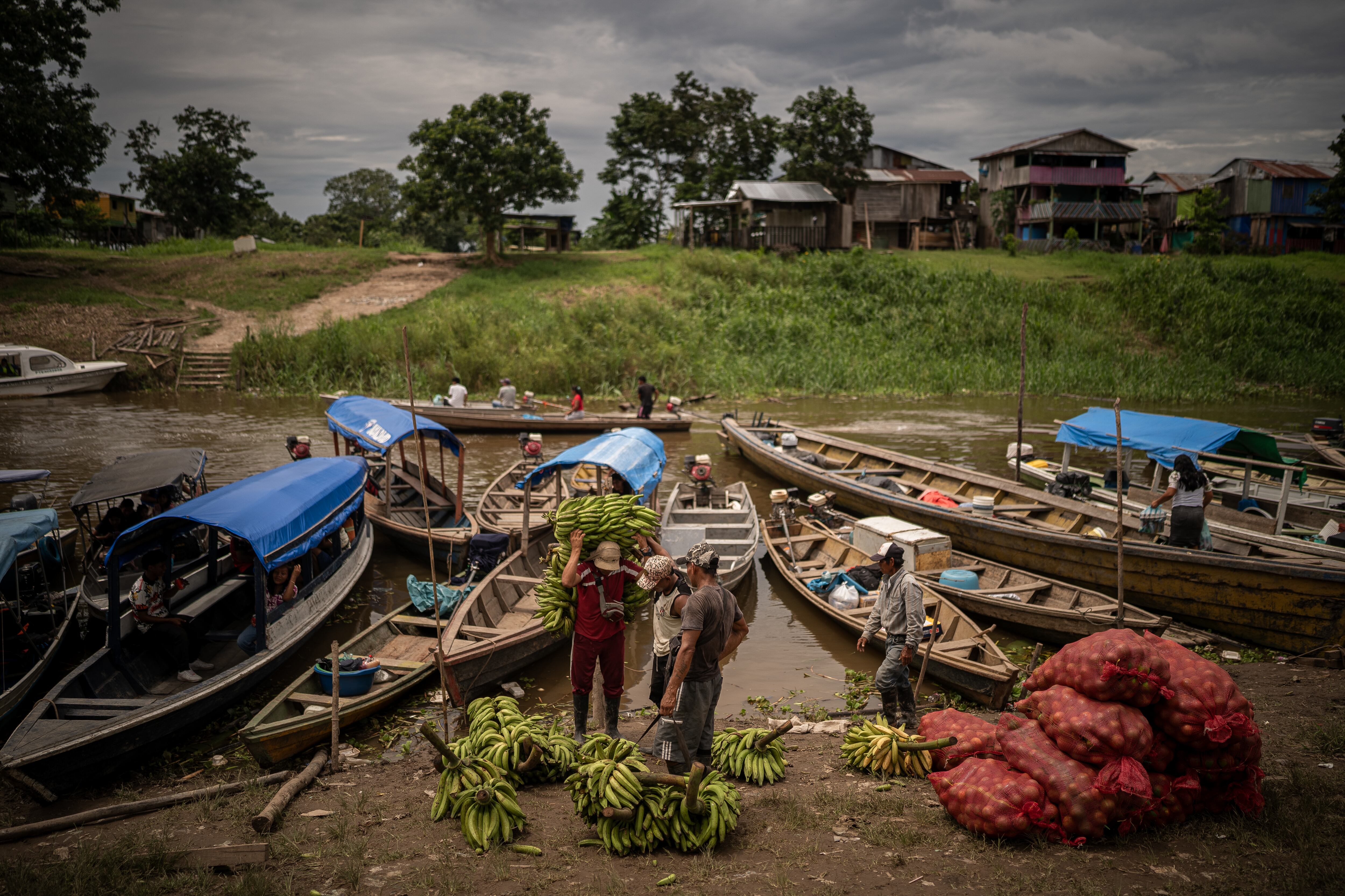 Puerto de Leticia en Amazonas (Colombia).