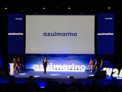 Presentación de la nueva imagen de Azul Marino