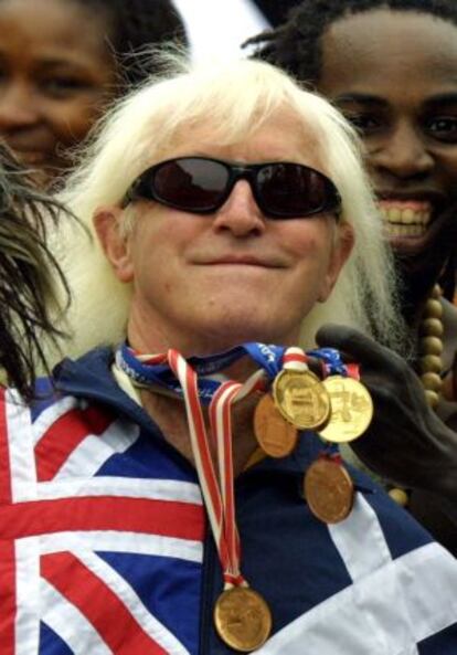 Jimmy Savile, en una fotografía tomada en 2002.