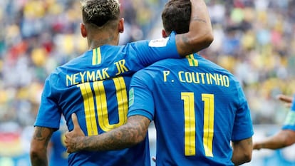 Neymar e Philippe Coutinho anotaram os gols do Brasil em vitória dramática.