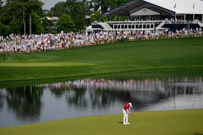 Sergio García, en la segunda jornada del PGA.