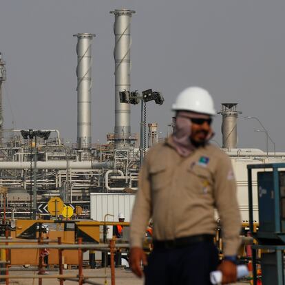 Instalaciones petroleras de Saudi Aramco en Abqaiq Arabia Saudí