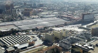 Vista de la estación de Chamartín, incluida en la Operación Castellana Norte.