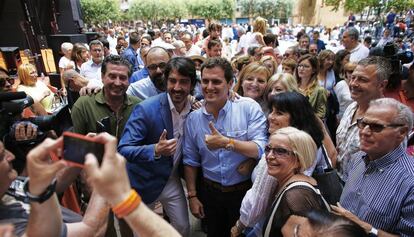 Rivera aquest dissabte a Nou Barris.