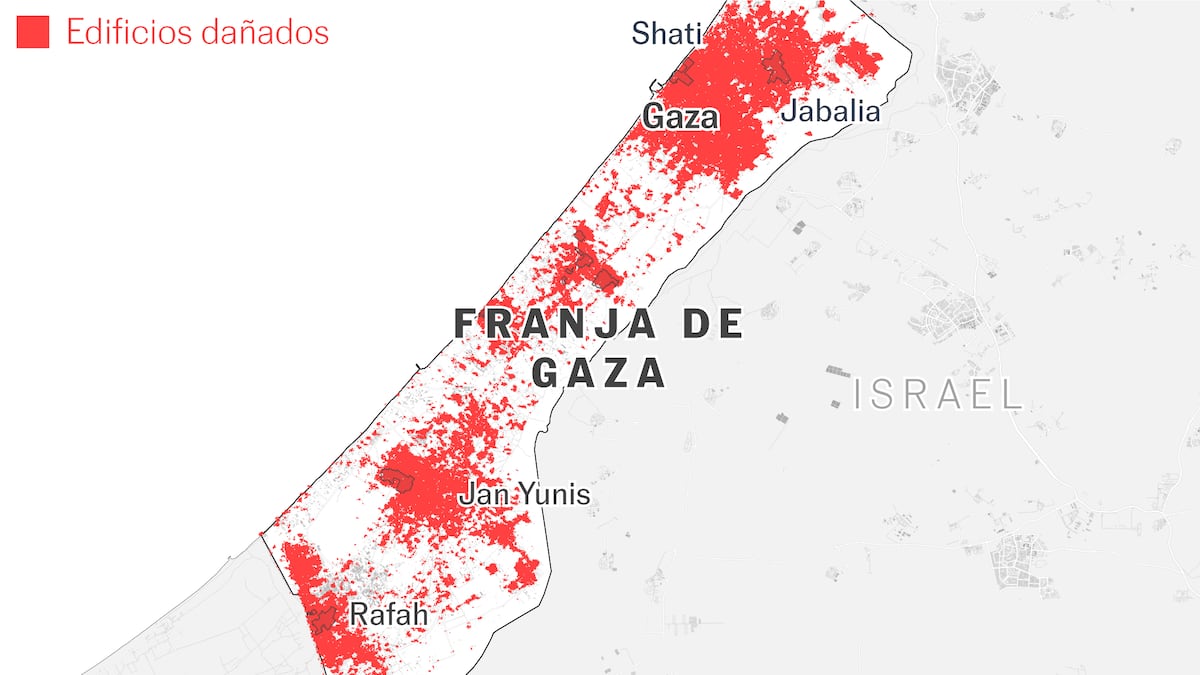 data | Impact of a year of war in Gaza: unprecedented bombardment, deaths and destruction international