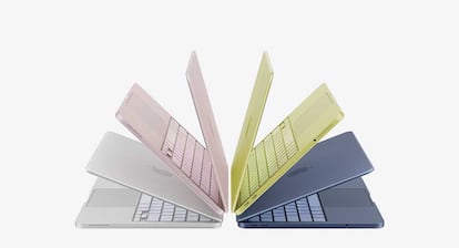 Colores del nuevo portátil MacBook Neo