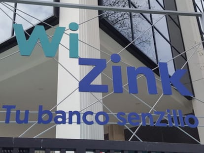 Logo de la entidad digital Wizink.