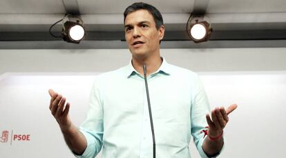 Pedro Sánchez.