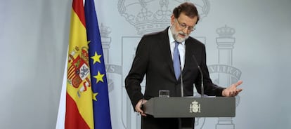 Mariano Rajoy, presidente del Gobierno