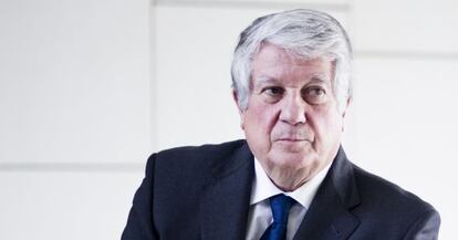Arturo Fernández, el viernes en la Cámara de Comercio.
