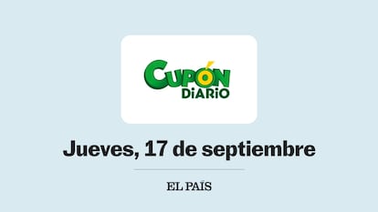 Cupón diario de la ONCE jueves 17 de septiembre 2026