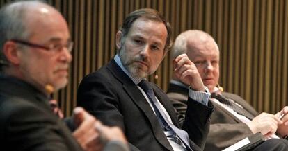 Antoni Castells, Jaime Pérez Renovales y Ángel de la Fuente.