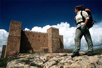 El castillo de Sigüenza, ahora un parador de turismo, se empezó a construir en 1123 sobre uno árabe.