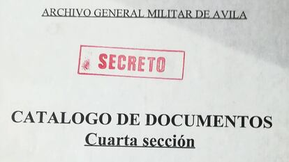 Um dos documentos do arquivo de Ávila.