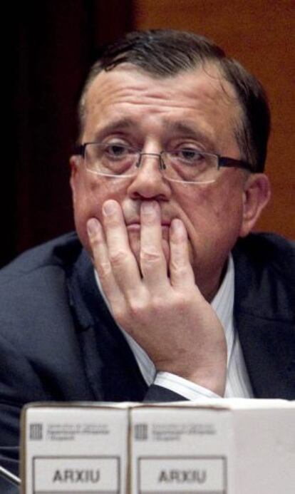 El consejero de Empresa y Ocupación. Francesc Xavier Mena