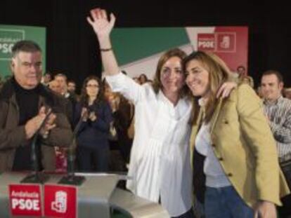 El PSOE de Sevilla pone en un brete a Griñán a dos meses del 25-M