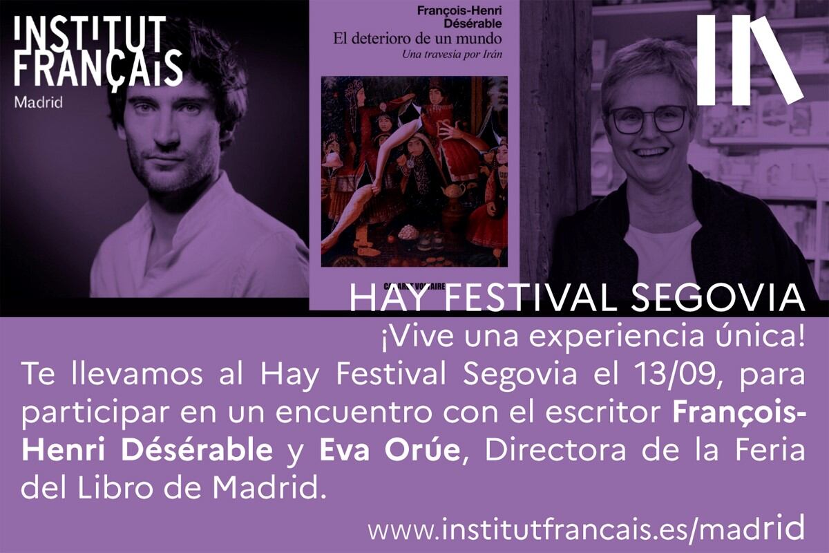 Asiste al ‘Hay Festival Segovia 2024’