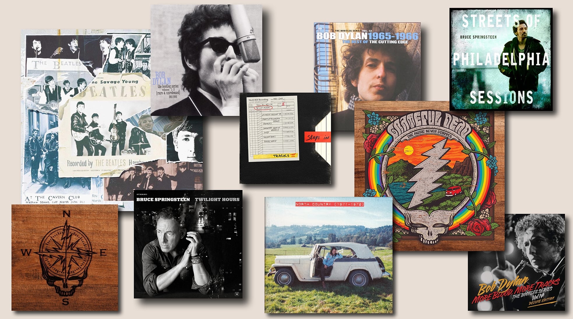 Beatles, Dylan, Springsteen y otras viejas glorias exploran sus archivos: ¿el rock en liquidación?