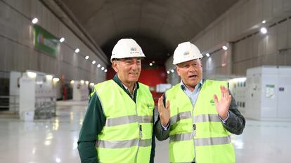 Ignacio Sánchez Galán, presidente de Iberdrola, y Nicolai Tangen, CEO de Norges Bank.