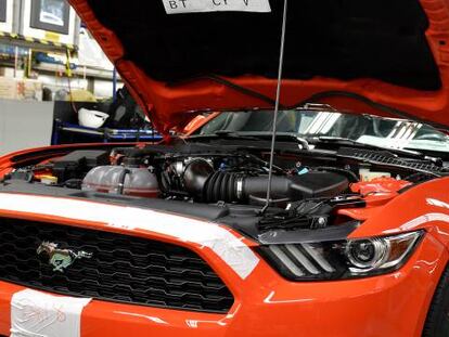 El Mustang (en la foto) es uno de los pocos turismos que Ford seguirá vendiendo en Norteamérica. 