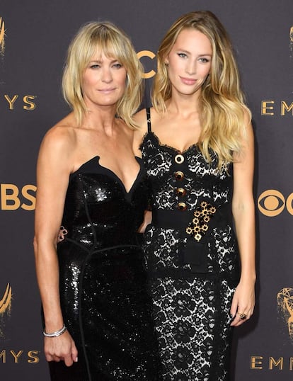 Robin Wright y su hija, Dylan Frances Penn.