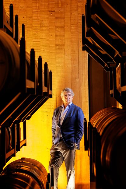 Javier Suqué Mateu, el hermano responsable de los vinos de la familia, los viñedos y el impulsor de la nueva bodega, fotografiado en Peralada. 