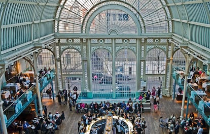 La sala "Paul Hamlyn" en The Royal Opera House de Londres (Inglaterra).
