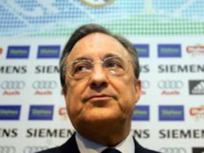 Florentino Pérez, presidente del Real Madrid