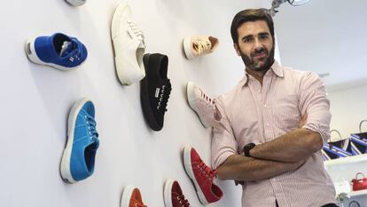 Lorenzo Boglione, portavoz de la marca de zapatillas Superga.  