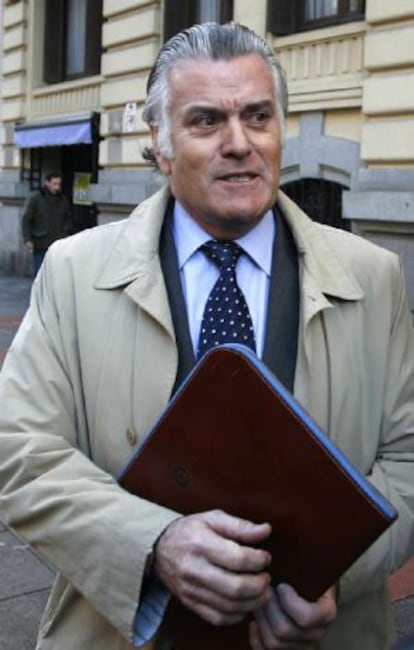 El extesorero del PP Luis Bárcenas, el 22 de enero en Madrid.