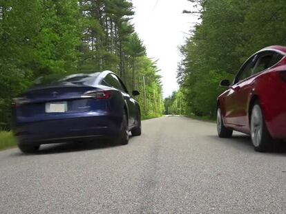 Tesla Model 3 vs Tesla Model 3 tuneado