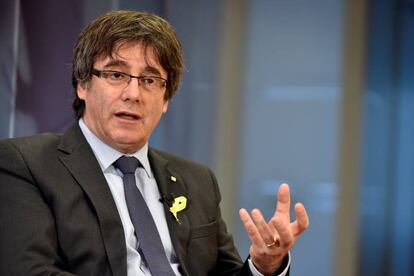  Carles Puigdemont.