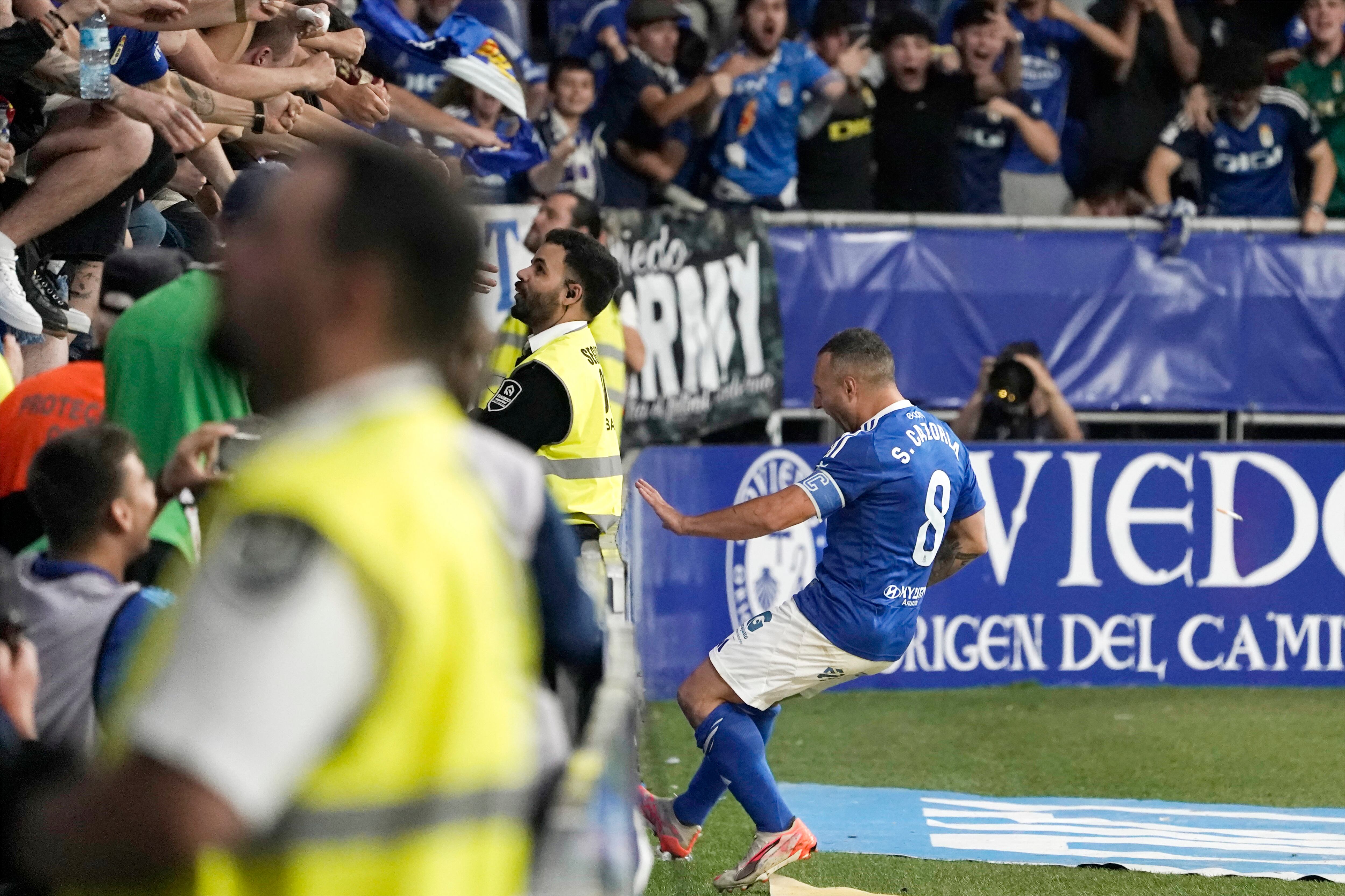 El Oviedo hace bueno el 1-2 de la ida y jugará la final del ‘playoff’ de ascenso a Primera