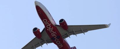 Avión de la compañía Air Berlin.