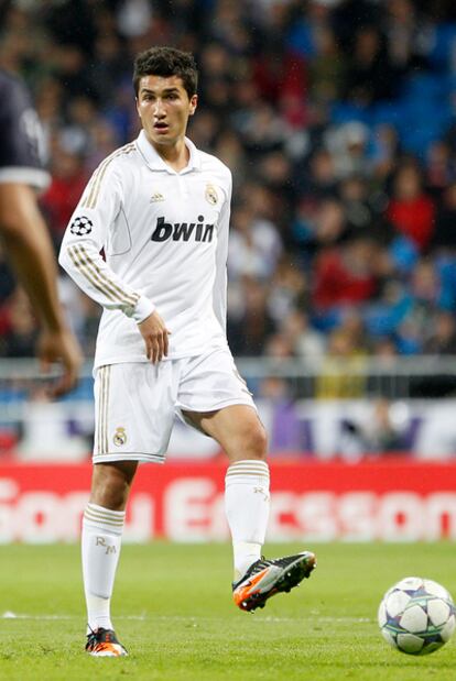 El centrocampista Nuri Sahin ha jugado su primer encuentro completo con el Real Madrid desde que llegara en en junio al conjunto blanco.