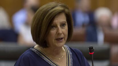 La consejera de Igualdad, María José Sánchez Rubio.