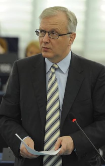 El comisario de Asuntos Económicos, Olli Rehn.