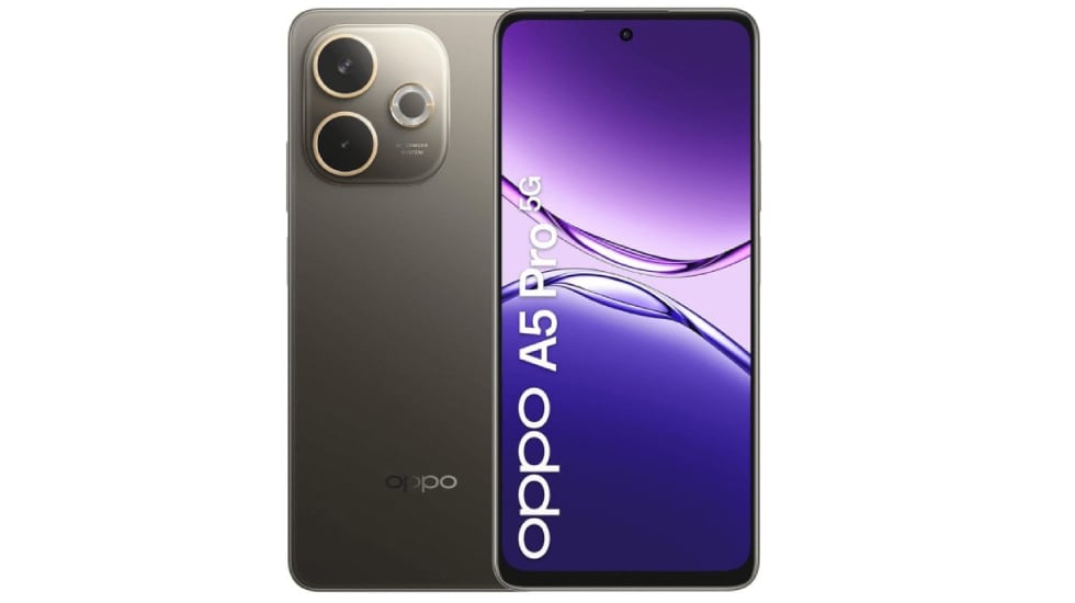 Alta resistencia: móvil de gama baja OPPO A5 Pro 5G.