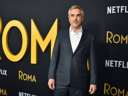 Alfonso Cuarón, en la estreno de 'Roma' en Hollywood el 10 de diciembre.