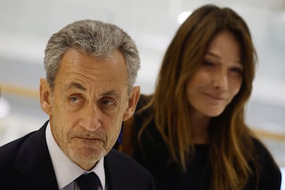 Nicolas Sarkozy y Carla Bruni-Sarkozy