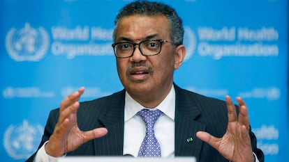 El director general de la OMS, Tedros Adhanom Ghebreyesus.